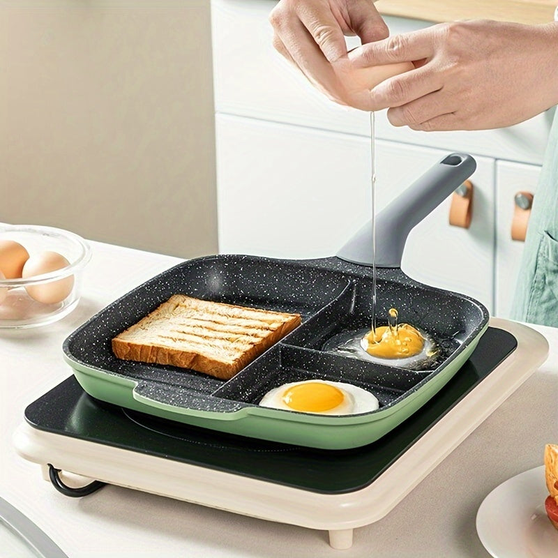 Griddle Pan Non-Stick Divided Cooking (3-in-1)-1