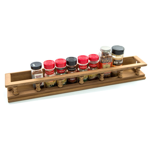 Wall Mounted 23.50 " Wood Spice Rack-0