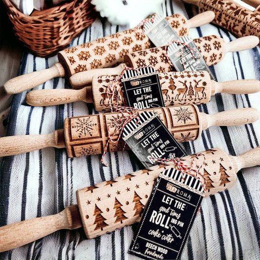Christmas Rolling Pin Set-0